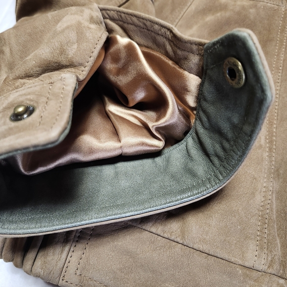 Vintage "The Territory Ahead" Suede Jacket From Santa Barbara, Ca - Mens M - Picture 9 of 16